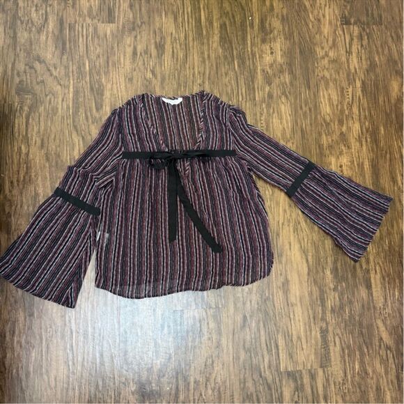 BCBGeneration Striped Top - Picture 1 of 5